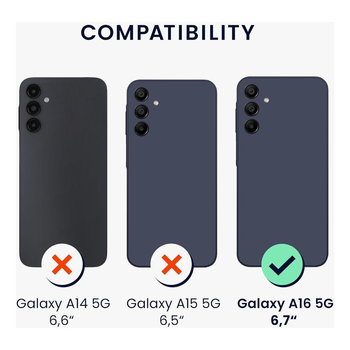 GENERICO - Funda Reforzada Antishock Con Anillo Magnético Para A16 4G5G