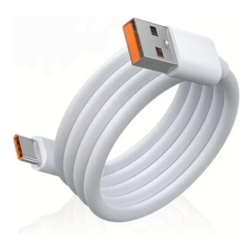 GENERICO - Cable USB Tipo C de 2 metros para conexión rápida y duradera