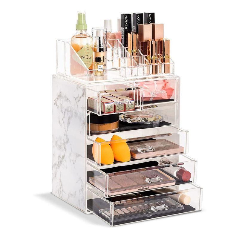 GENERICO - Estuche Organizador de Maquillaje y Joyas con Cajones