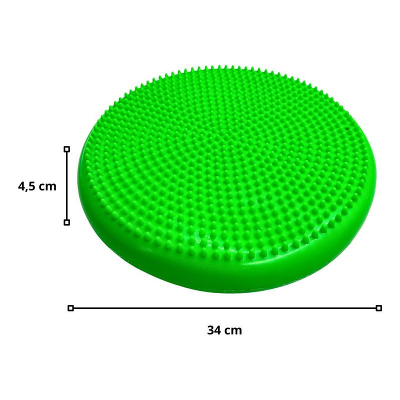 GENERICO - Disco de Equilibrio Erizo con Superficie Masajeadora 33cm