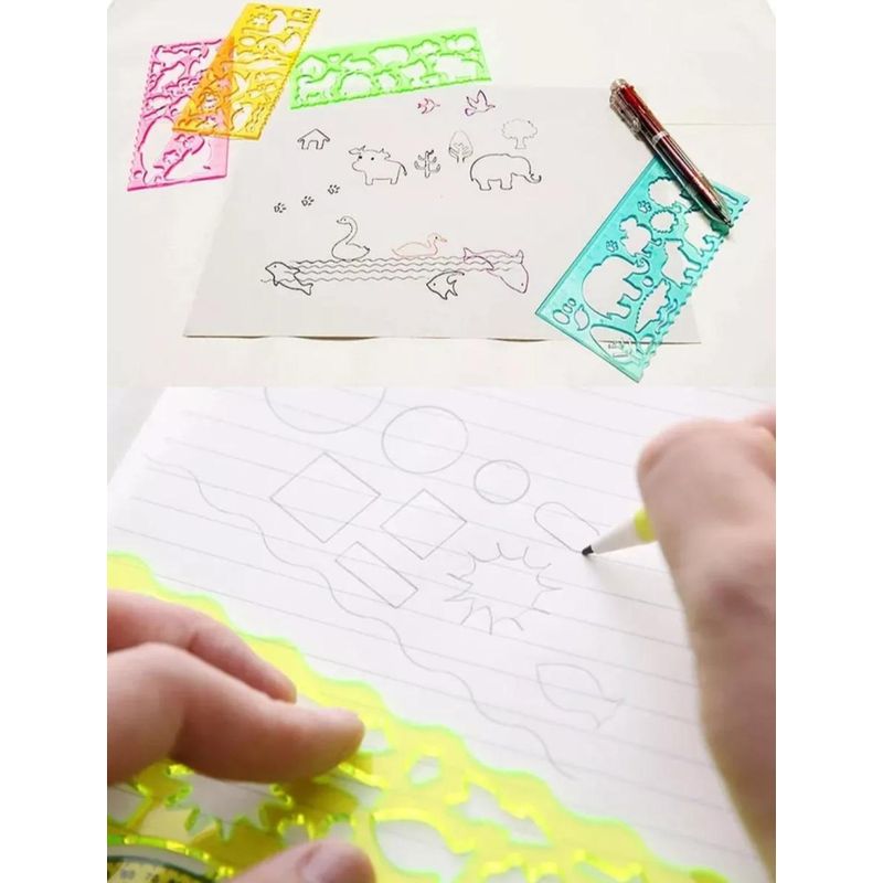 GENERICO - Plantillas de Dibujo para Niños Figuras y Animales
