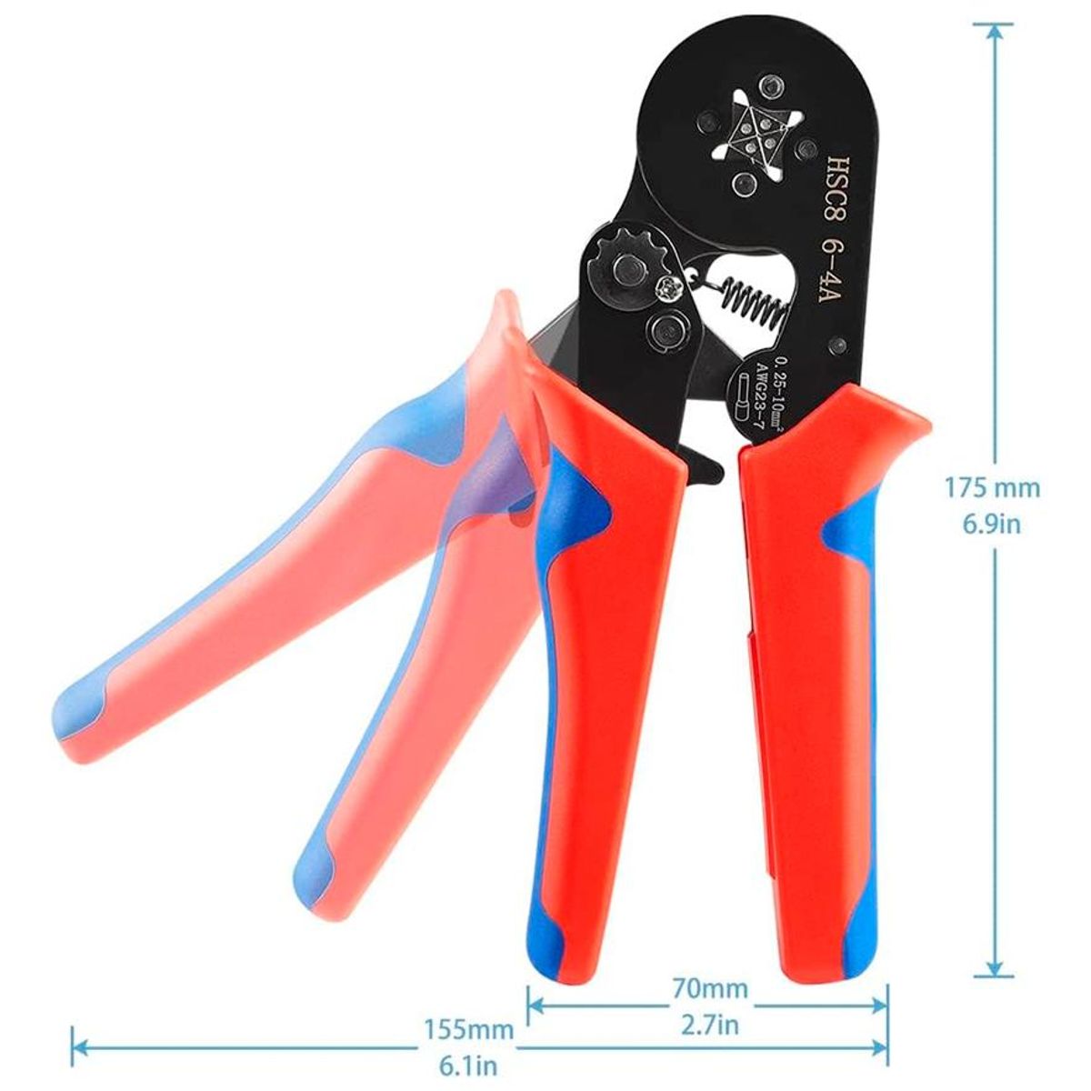 GENERICO - Alicate Crimpador Profesional con Mango Ergonómico 67