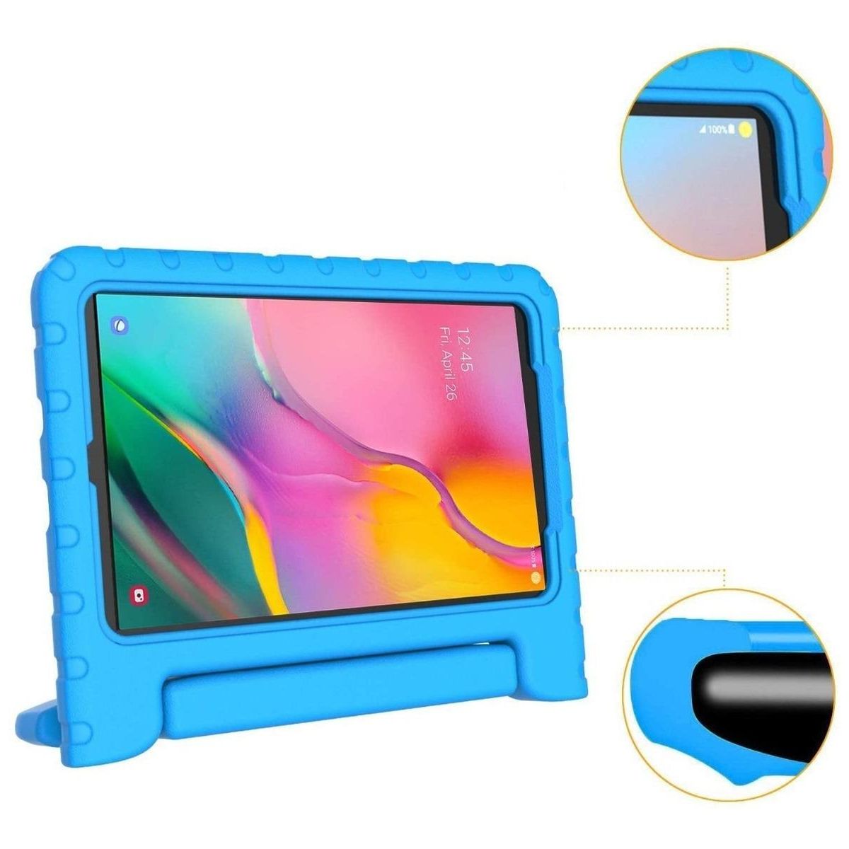 GENERICO - Funda Maletín Engomada Antigolpe para Samsung Tab A 101