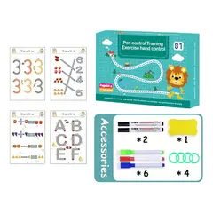 GENERICO - Juego de Cuadernos para Trazado y Dibujo Infantil 64 Páginas