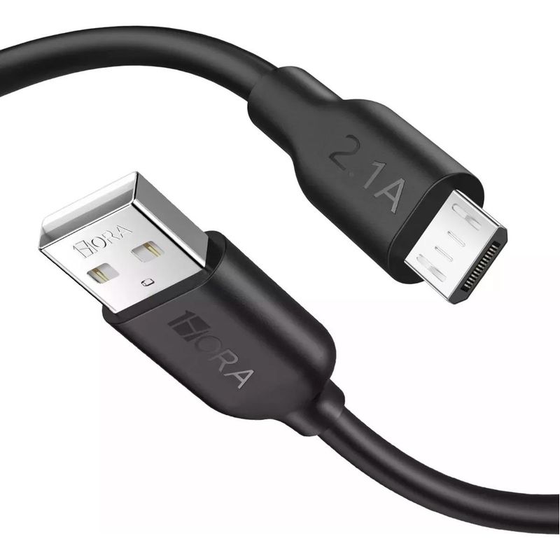 GENERICO - Pack de 10 Cables Micro USB de Carga Rápida 1 Metro