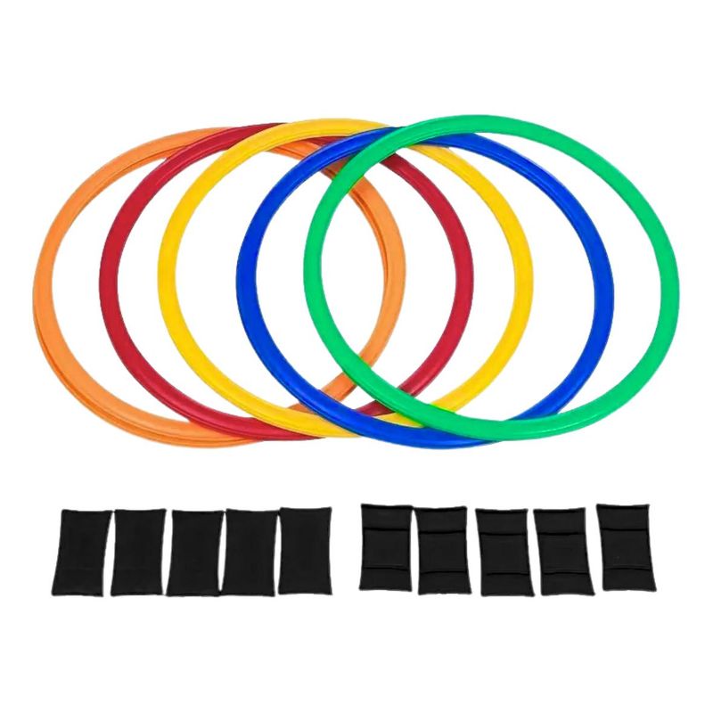 GENERICO - Set de 10 Aros de Entrenamiento para Agilidad y Velocidad