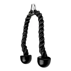 GENERICO - Cuerda Doble Agarre para Ejercicios de Fuerza en Fitness