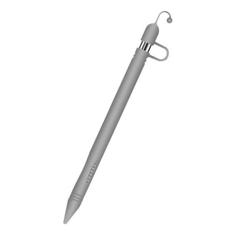 GENERICO - Funda de Silicona Antideslizante para Apple Pencil Gris