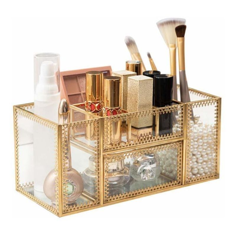 GENERICO - Organizador Acrílico para Maquillaje y Accesorios Elegantes