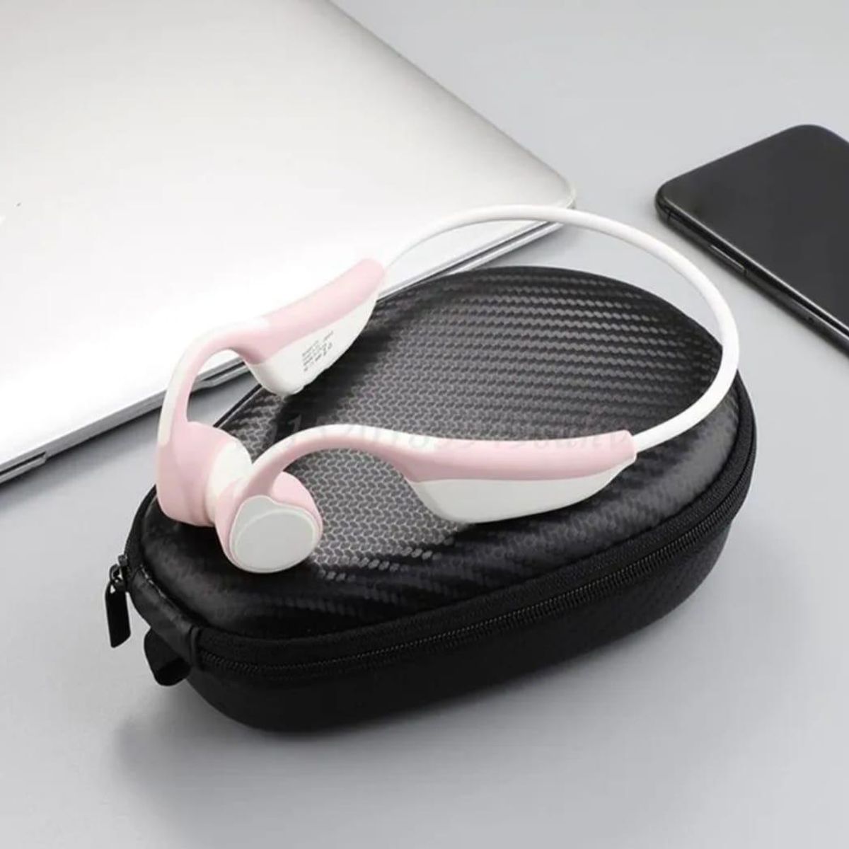 GENERICO - Estuche Protector para Transporte de Audífonos Compatible