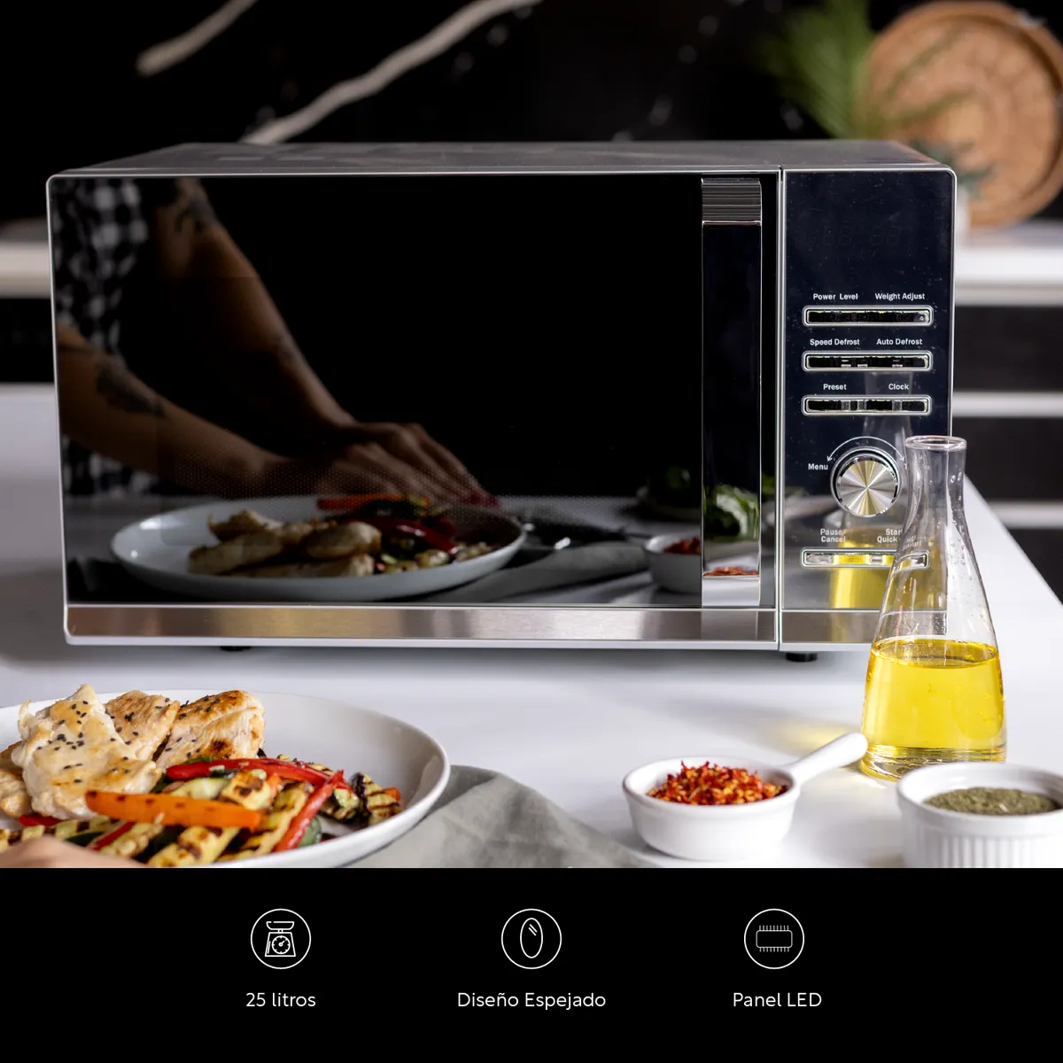 EASYWAYS - Microondas 25 Litros MaxPower EasyWays