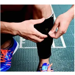 GENERICO - Espinilleras de Fútbol con Mangas Ergonométricas Flexibles