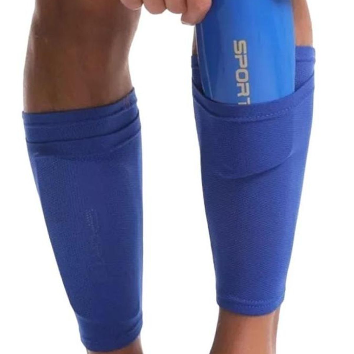 GENERICO - Espinilleras de Fútbol con Mangas Protección y Comodidad