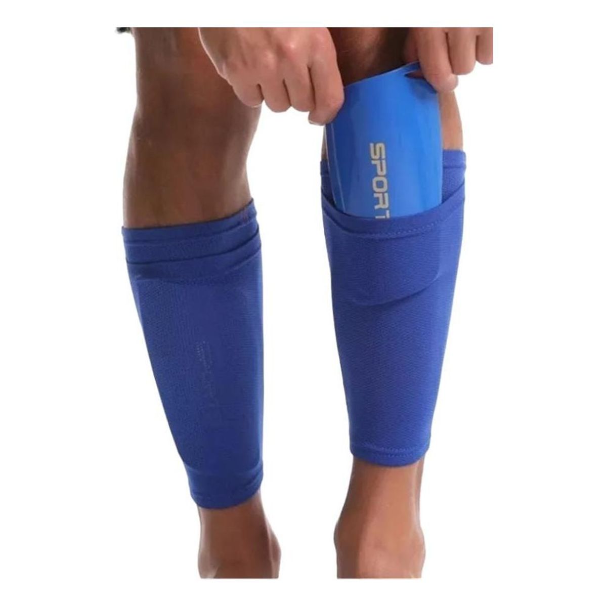 GENERICO - Espinilleras de Fútbol con Mangas Protección y Comodidad