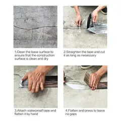 GENERICO - Cinta de Butilo Impermeable para Sellado y Reparación