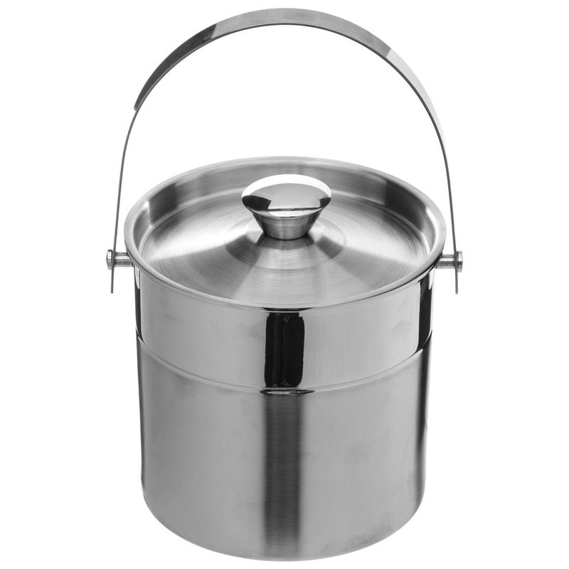 SECRET DE GOURMET - Hielera con Tapa de Acero Inoxidable 18cm Secret De Gourmet