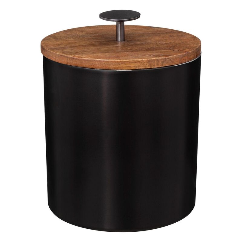 SECRET DE GOURMET - Hielera Acero Inox Con Tapa Madera Secret De Gourmet