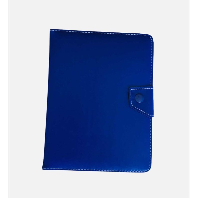 GENERICO - Funda Azul de Cuero Sintético para Tablet de 9 Pulgadas