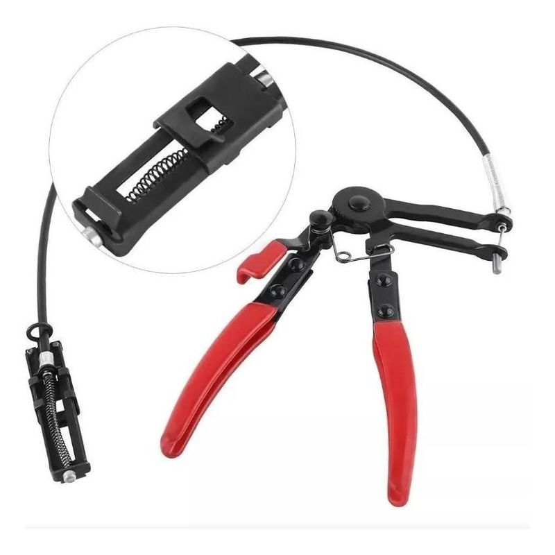 GENERICO - Alicate Ergonómico Flexível para Abrazaderas de Manguera
