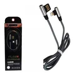 GENERICO - Cable Reforzado 1m para iPhone con Conectores Reversibles
