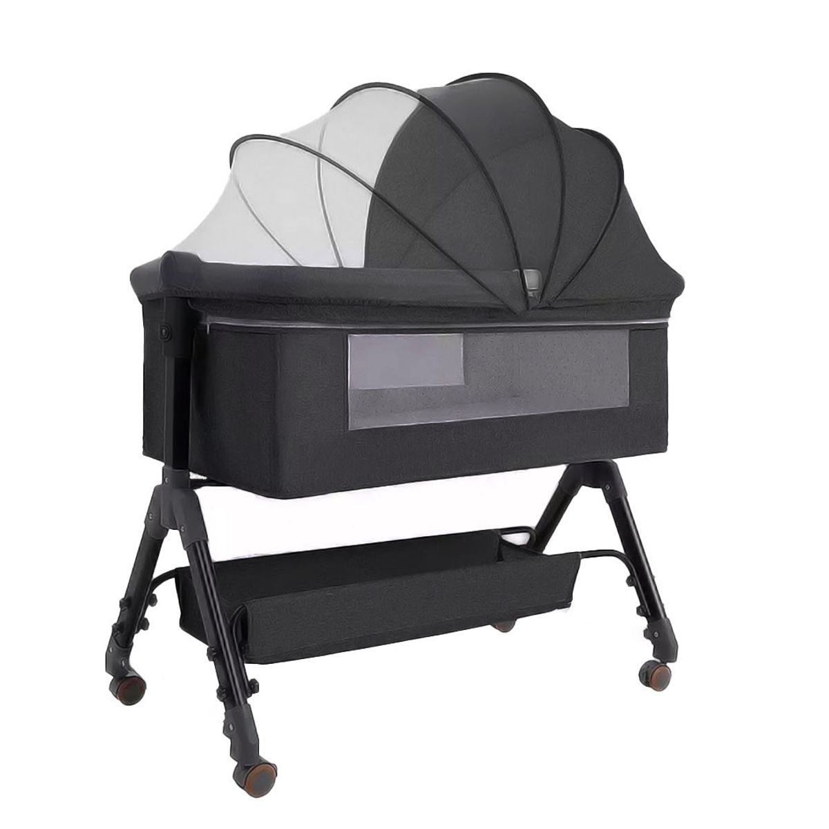 MON PETIT - Cuna Colecho Moises Bebe Altura Regulable Safe&soft