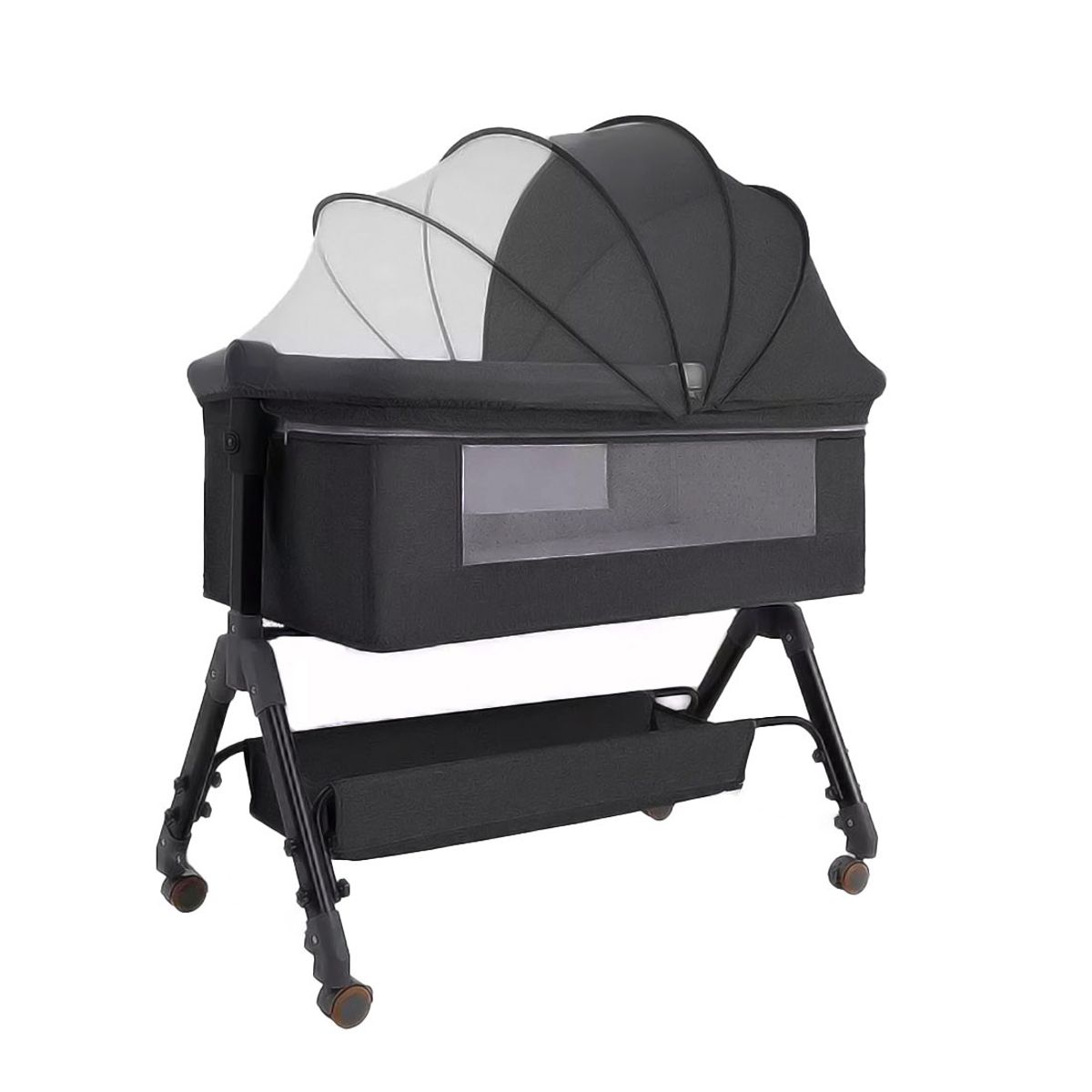 MON PETIT - Cuna Colecho Moises Bebe Altura Regulable Safe&soft