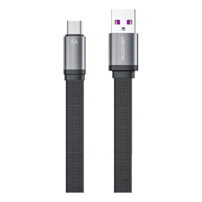 GENERICO - Cable Carga Rápida 6A Tipo-CUSB-C 15m Negro Durable