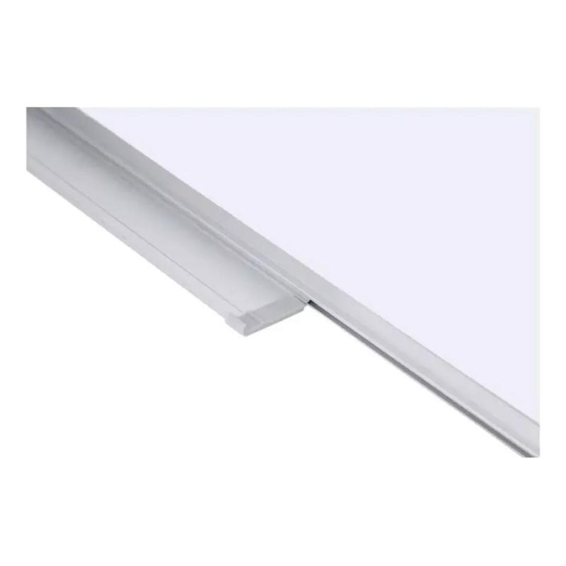 GENERICO - Pizarra Acrílica Blanca Doble Faz 60x90 cm con Bordes de Aluminio
