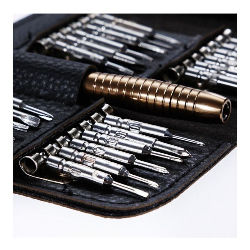 GENERICO - Kit de Destornilladores Torx de Precisión para Móviles 25 pcs