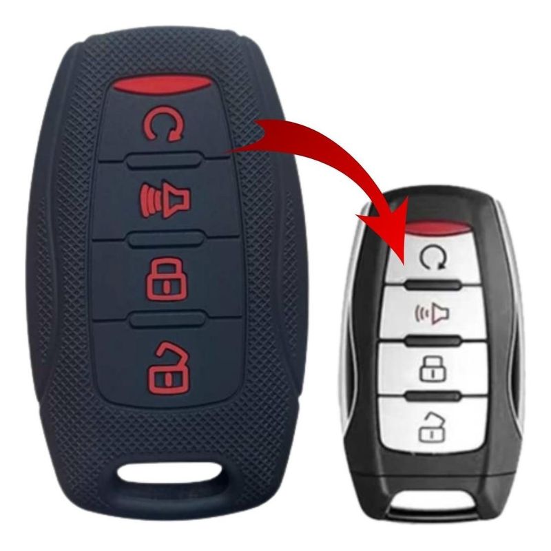 GENERICO - Funda Silicona Protector Llave Coche Great Wall 4x4