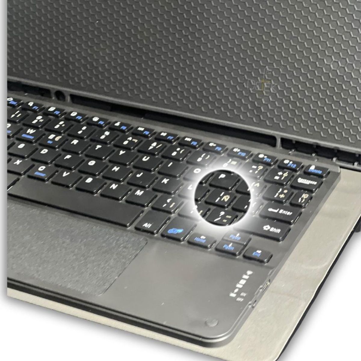 GENERICO - Funda con Teclado Bluetooth y Touchpad para Tab S7 FE 124
