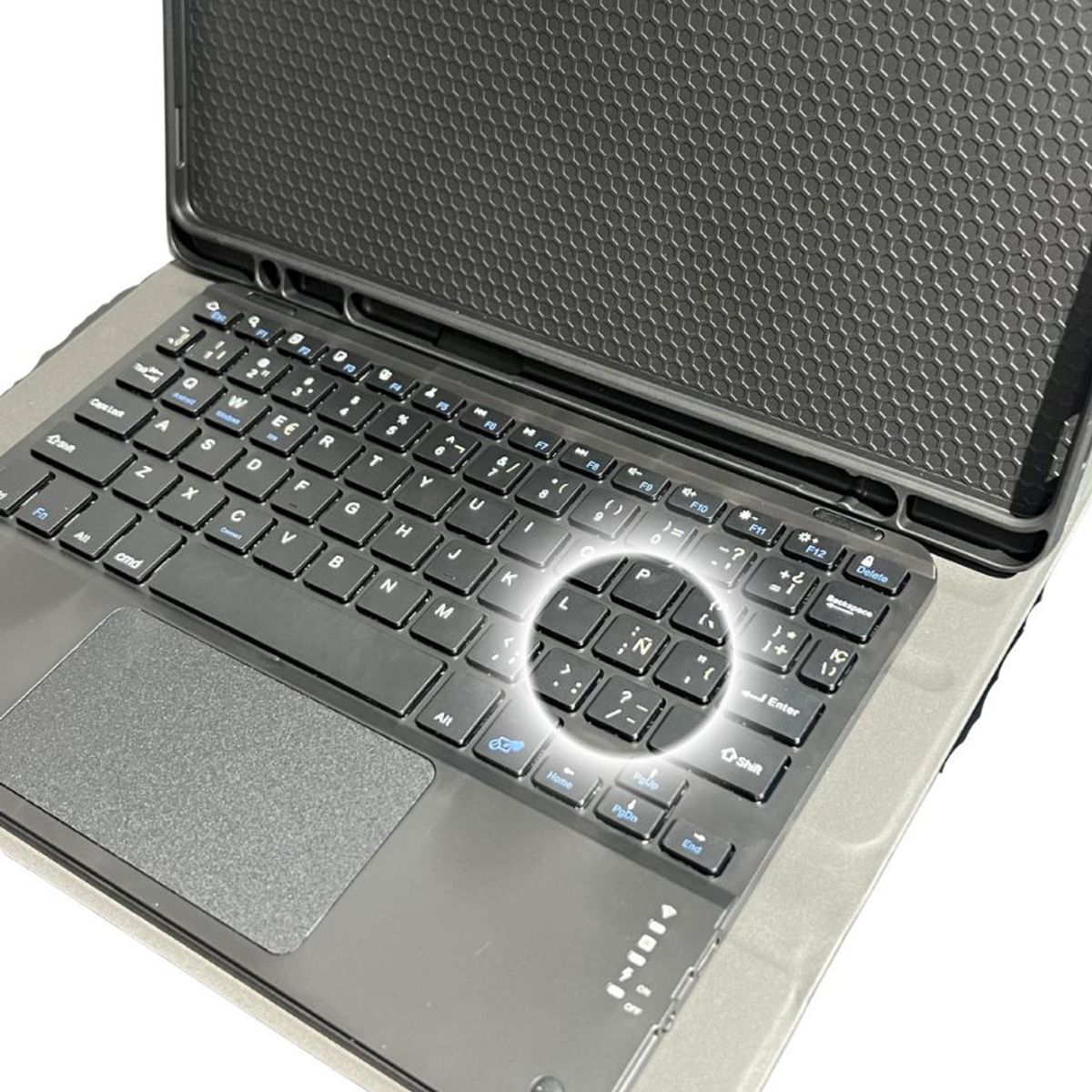 GENERICO - Funda con Teclado Bluetooth y Touchpad para Tab 124