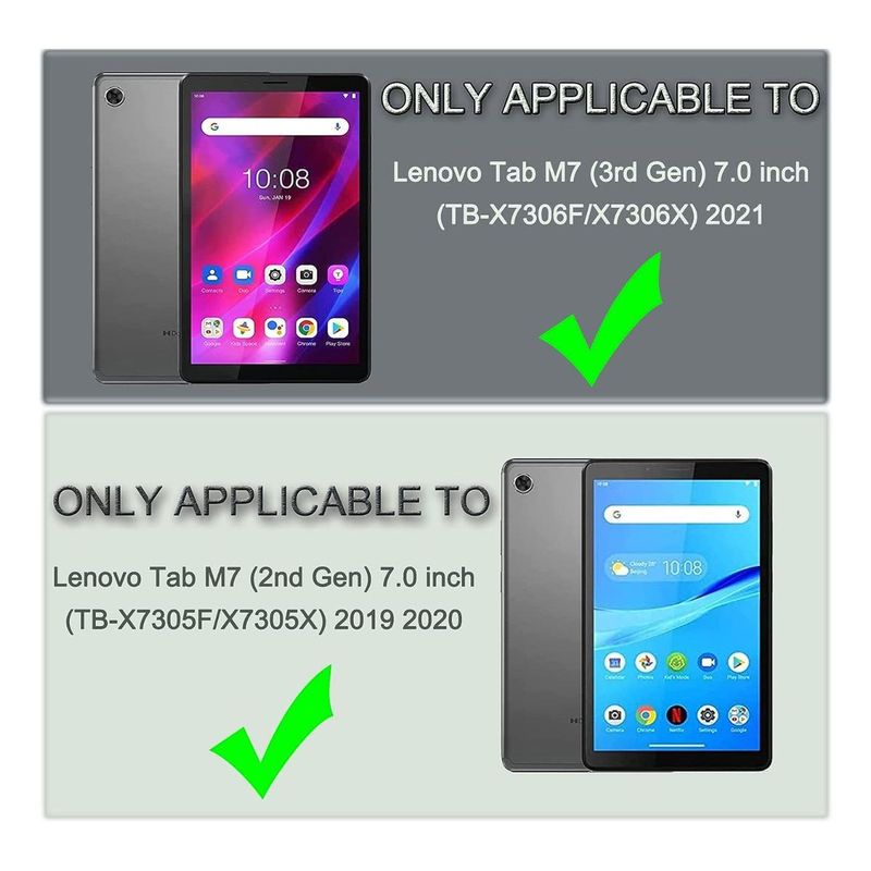 GENERICO - Funda Silicona Protectora para Lenovo Tab M7 7 3ra Gen