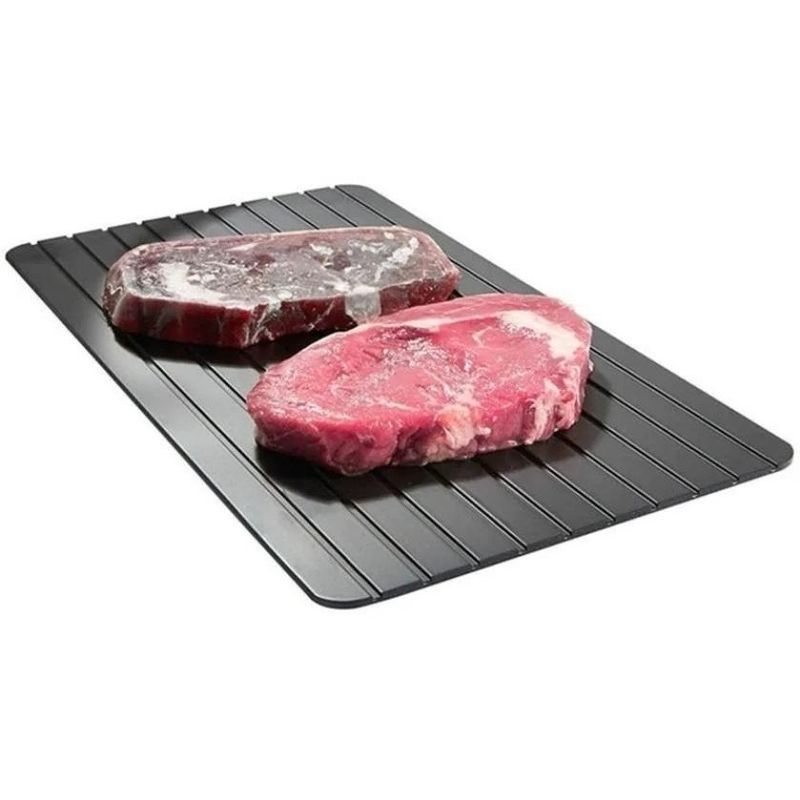 GENERICO - Placa Descongeladora Rápida de Aluminio Ecológica y Eficiente