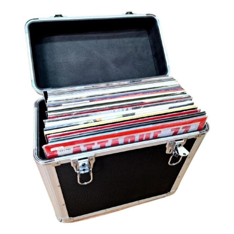 GENERICO - Estuche Ideal para 40 Vinilos de Alta Protección