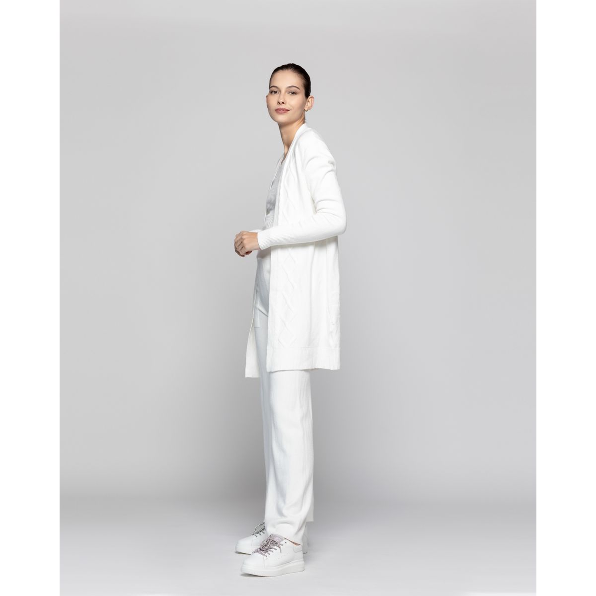 LINEATRE - Sweater Mujer Giselle Blanco Lineatre