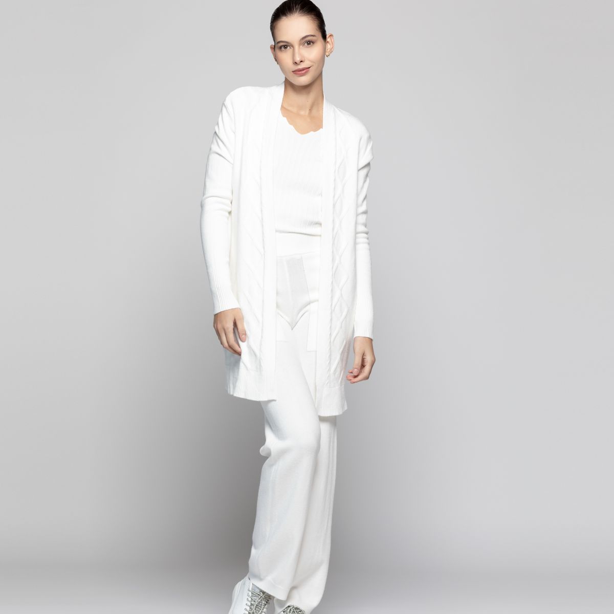 LINEATRE - Sweater Mujer Giselle Blanco Lineatre