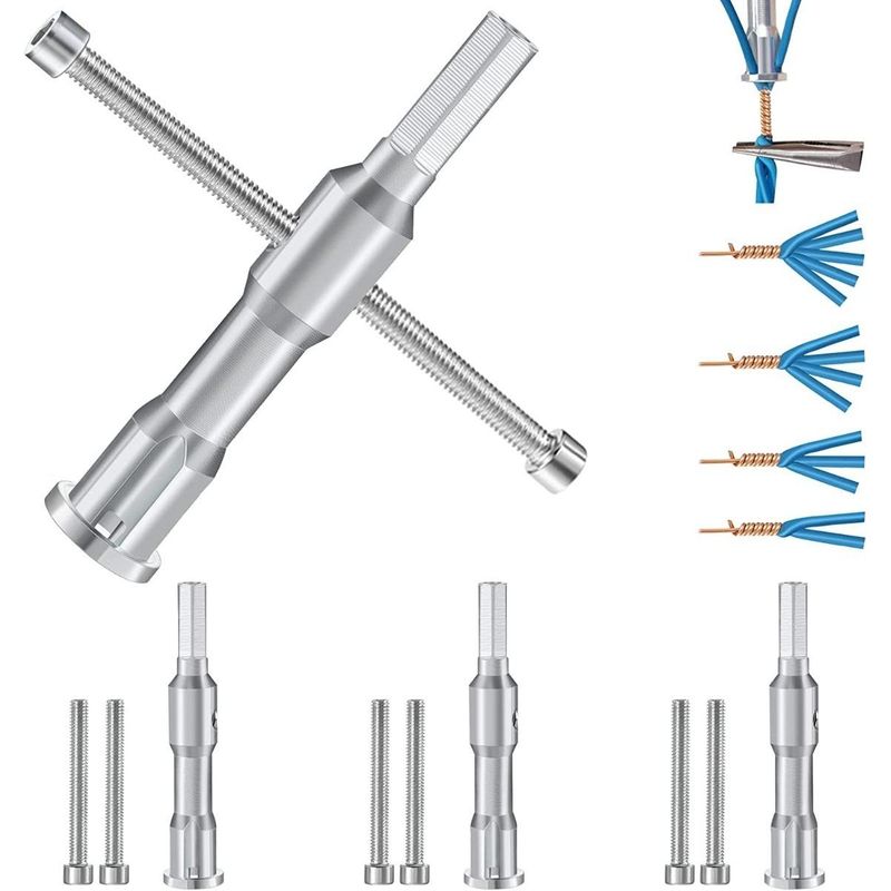 GENERICO - Herramienta Práctica para Pelar y Torcer Cables 1113 AWG