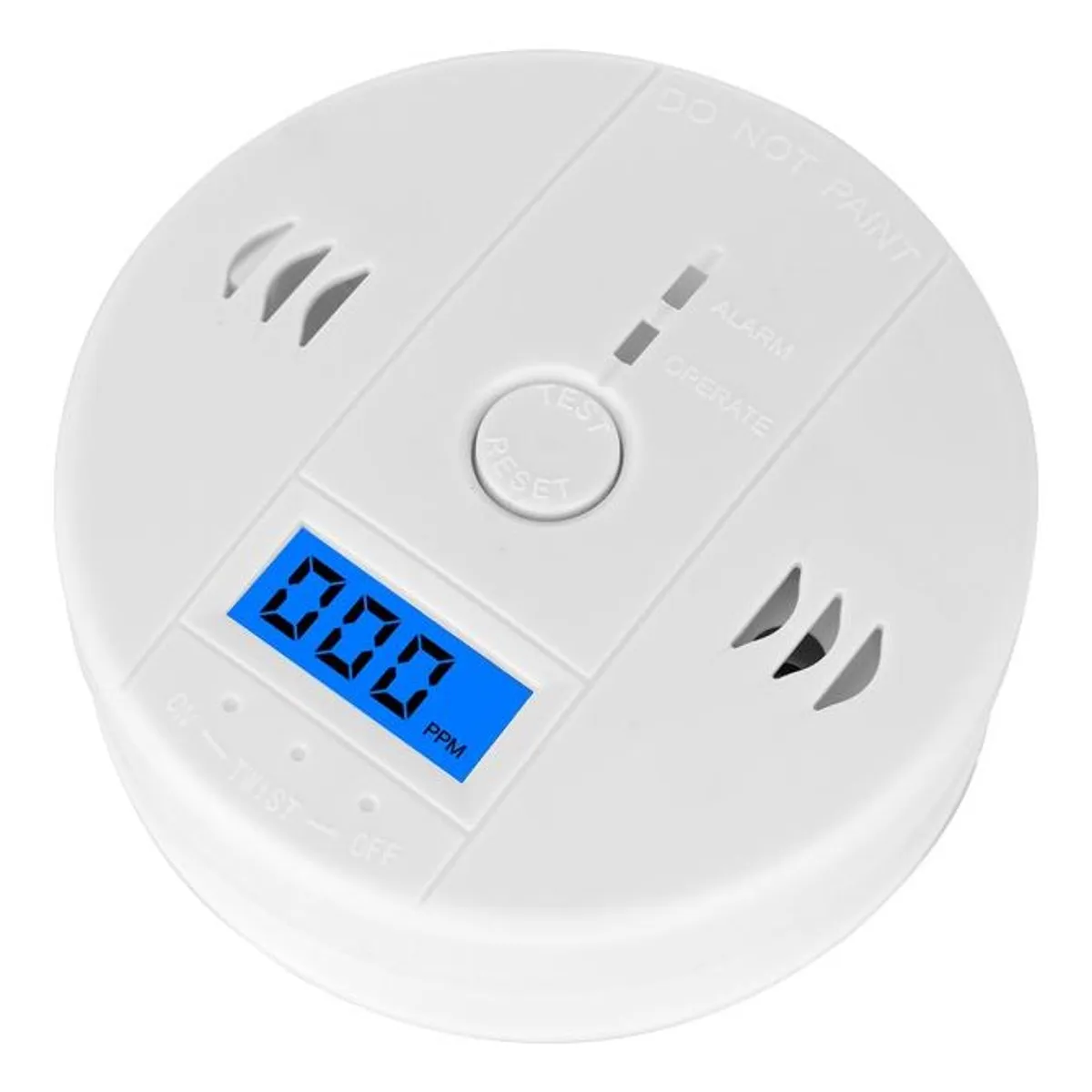 GENERICO - Detector de Monóxido de Carbono y Alarma de Seguridad