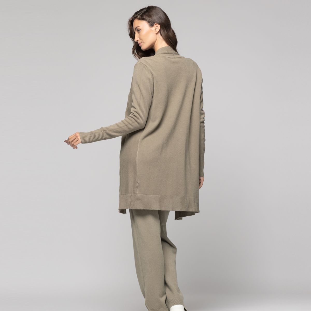 LINEATRE - Sweater Mujer Giselle Verde-Fango Lineatre