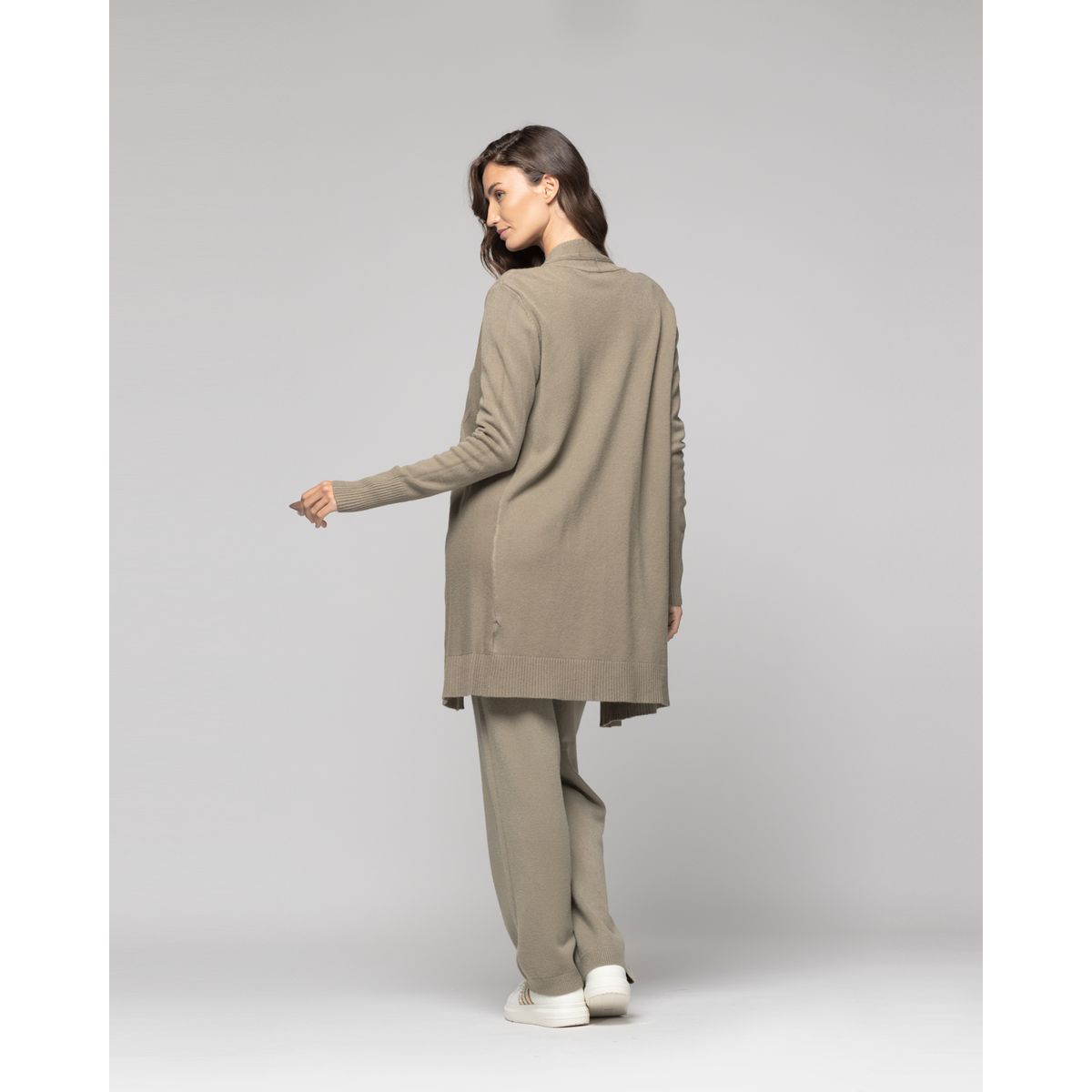 LINEATRE - Sweater Mujer Giselle Verde-Fango Lineatre