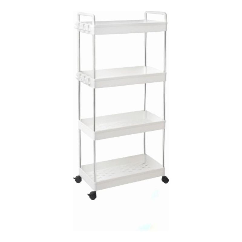 GENERICO - Carrito Organizador de 4 Niveles para Aprovechar Espacio