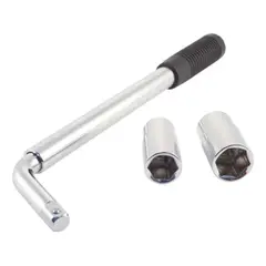 GENERICO - Llave Extensible para Cambio de Ruedas de Automóvil
