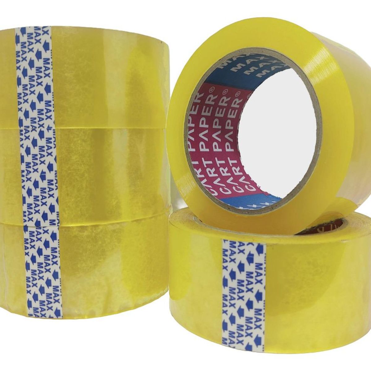 GENERICO - Cinta Adhesiva Ultra Resistente para Embalaje 5 Rollos 100m