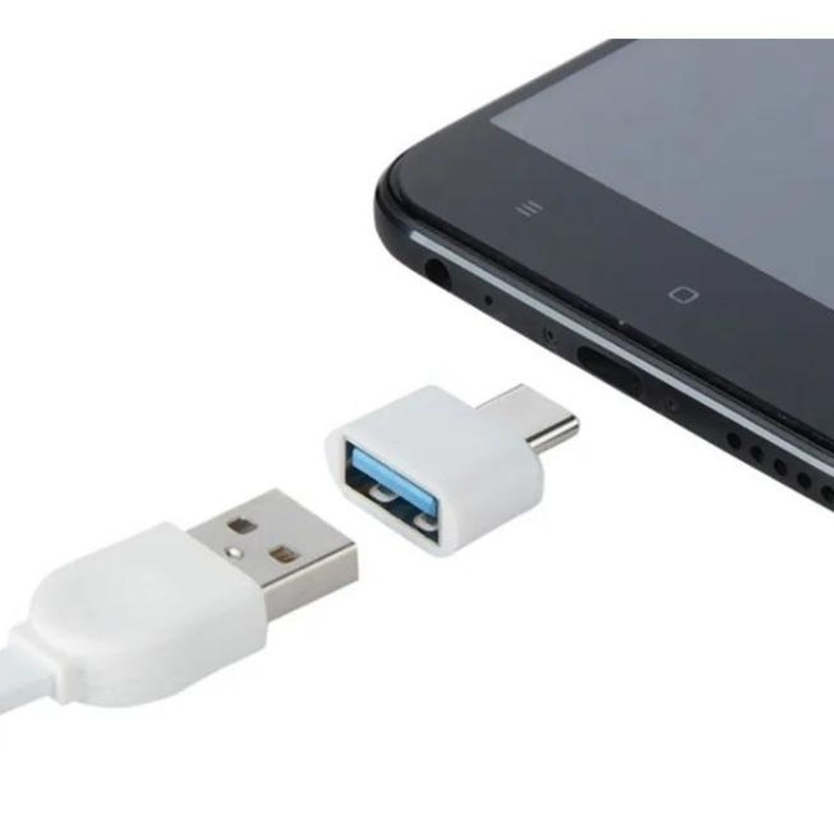 GENERICO - Adaptador OTG USB-C a USB 30 para dispositivos móviles