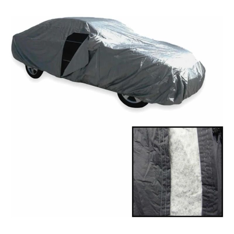 GENERICO - Funda Impermeable de Felpa para Auto con Protección UV