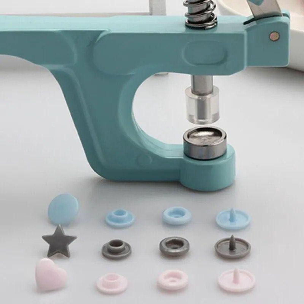 GENERICO - Kit de Remachadora Manual con 270 Broches para Costura y DIY