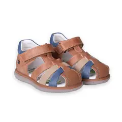 PILLIN - Sandalias Bebe Niño Café (PZC424-25CAF )