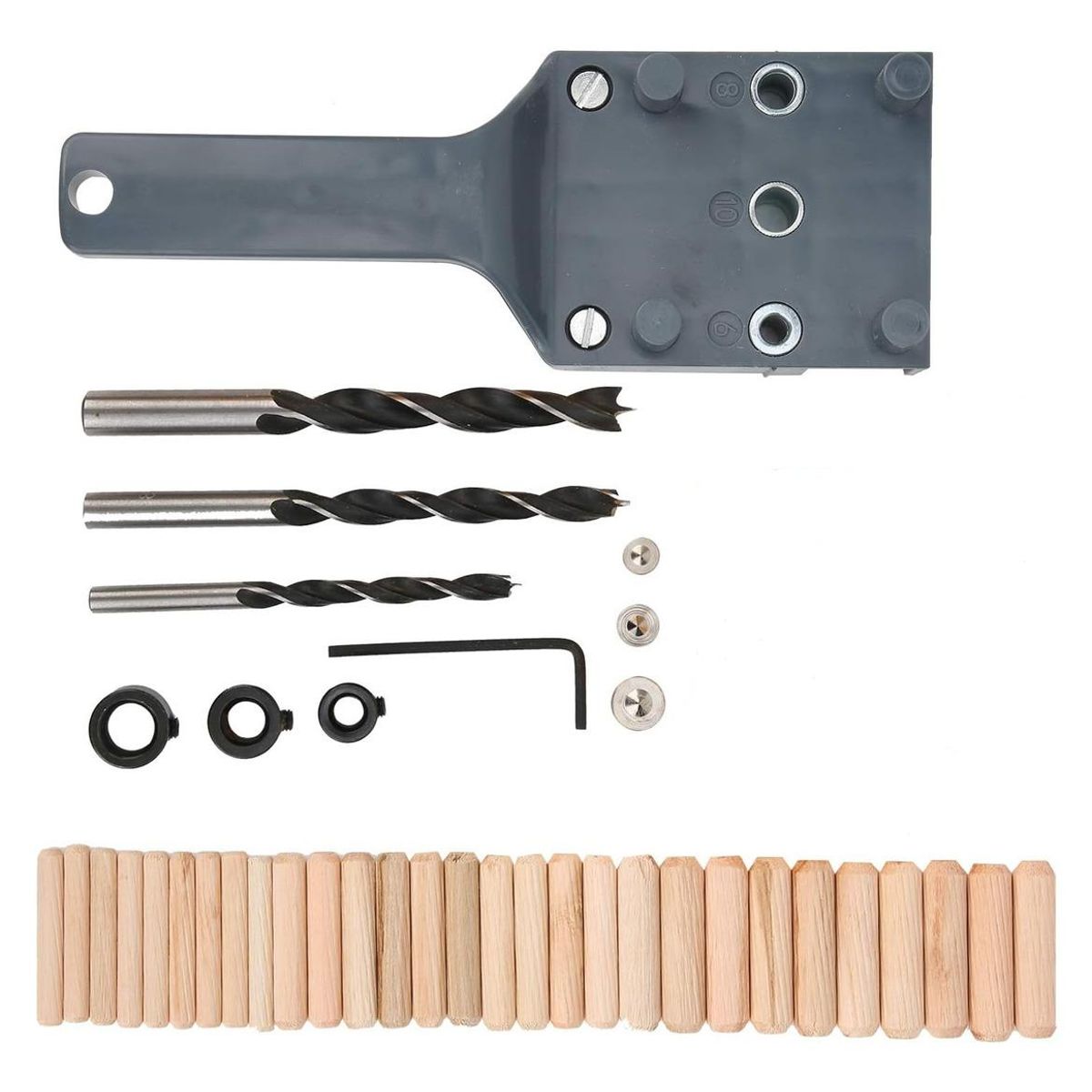 GENERICO - Guía de Perforación de Madera con Herramientas de Carpintería