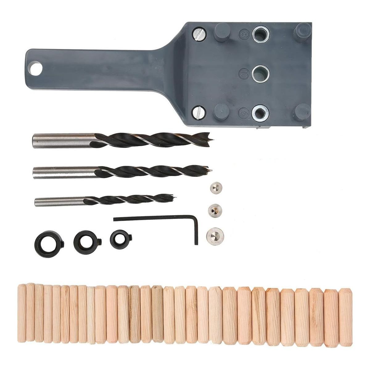 GENERICO - Guía de Perforación de Madera con Herramientas de Carpintería